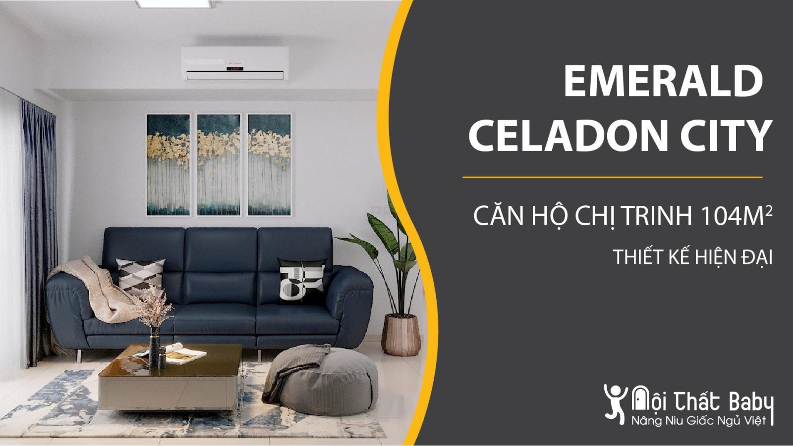 Tổng hợp các mẫu thiết kế nội thất Chung cư Emerald Celadon City